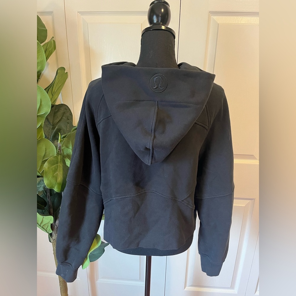 Lululemon Black LSU Half-Zip Scuba hoodie - Picture 4 of 5